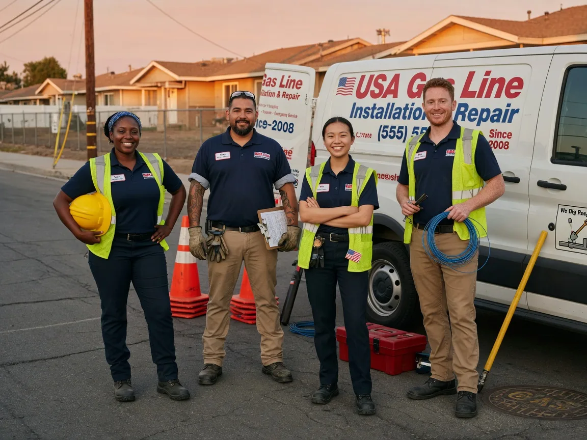 Gas Line Installation company in Luther, IA